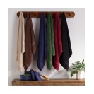True Color Bath Towels (6 Pack), Solid Color Options, 25x52 in, 100% Soft Cotton