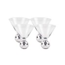 Glass Disco, 4 Piece Set