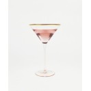 Glass Stemmed Martini, 4 Piece Set