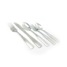 61 Piece Flatware Set with Wire Caddy