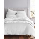 Solid Reversible Cotton Tencel 3-Pc. Duvet Cover Set,