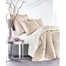  Variegated Stripe Velvet Coverlet