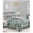 Tropical  2 Piece Reversible Comforter Set, Twin/ Twin XL