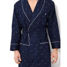 Men's Signature Light Weight J-Class Logo Woven Robe