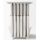 Linen Button 72" x 72" Shower Curtain