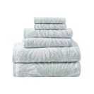 Palm Cotton 6 Piece Towel Set